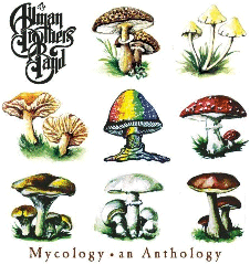 Cover art from the Allman Brothers Band's album 'Mycology: An Anthology'